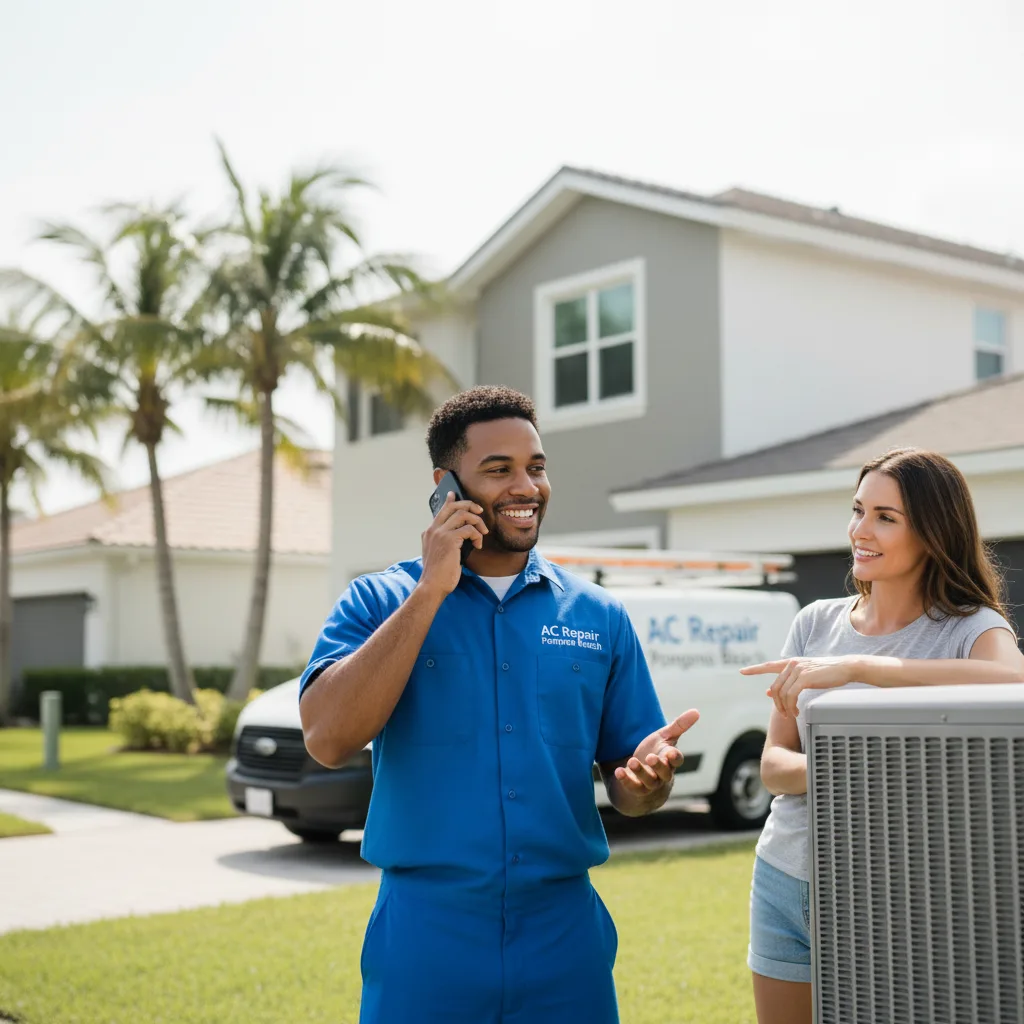 AC Repair Pompano Beach customer support in Center Ridge